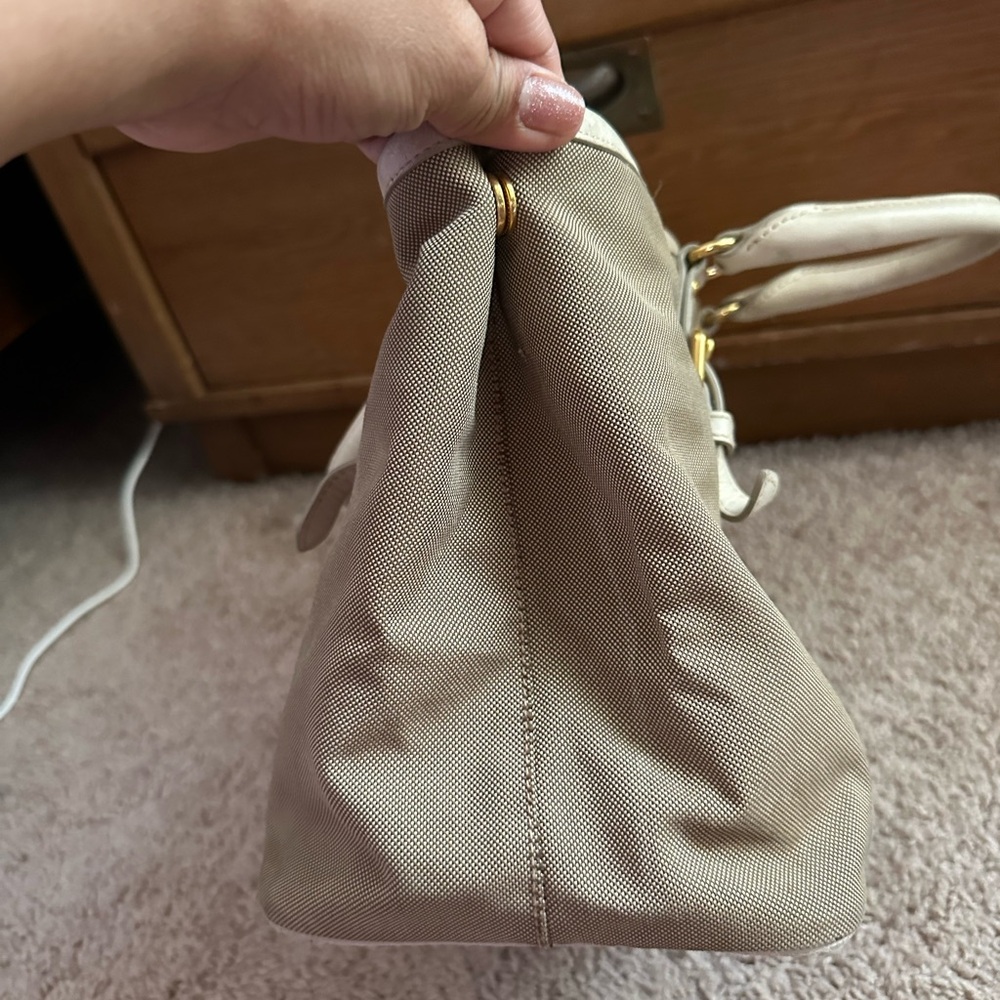 Prada Beige and Cream Tote Bag - Picture 8 of 16